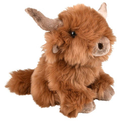 7"  Buddy Highland Cow- LLB Plush Toys