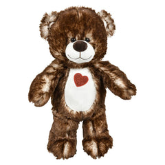 15.5" Cotton Candy Natural Heart Bears Plush - LLB Toys