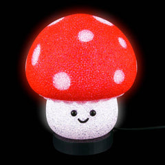 7.5" Mushroom Sparkle Lamp- LLB Toys