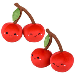 16" Cherry Plush Pillow - LLB Toys