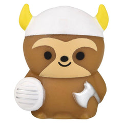 2" RUBBER SLOTH ASSORTMENT LLB kids toys