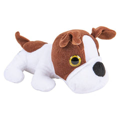 8.5" LAYING BIG HEAD PUPPIES LLB Plush Toys