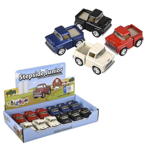 2" Diecast Pull Back Mini Chevy Stepside LLB kids toys