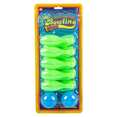 4.5" GLOW IN THE DARK BOWLING SET LLB kids toys