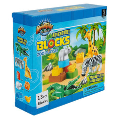 13 PC ZOO BLOCK SET LLB kids toys