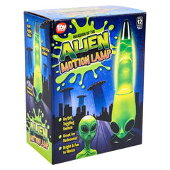 13" ALIEN HEAD WAX MOTION LAMP LLB kids toys