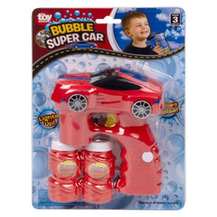 5.25" LIGHT AND SOUND SPORTS CAR BUBBLE BLASTER - LLB Toys