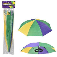 Mardi Gras Umbrella Hat 20" - LLB Toys