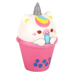 Micro Squish Animal Bubble Tea 2" LLB Squishy Toys