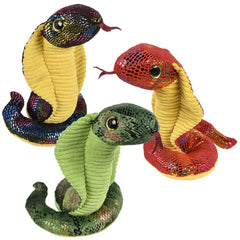 9" Coil Cobra Plush - LLB Toys