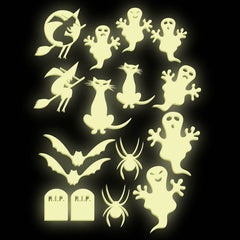 Glow In The Dark Halloween Reliefs