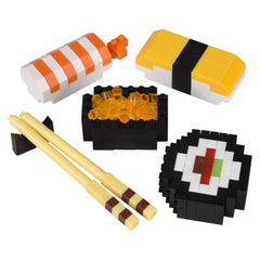 Building Block Sushi Food Set 170 pc - LLB Toys
