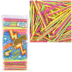 NEON LASER STRAWS  - LLB Candy