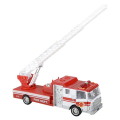 7" DIE-CAST PULL BACK SONIC FIRE ENGINE LLB Car Toys