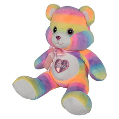 32" Cotton Candy Heart Bear  - LLB Toys