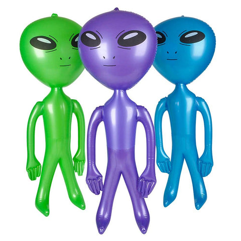 36" PEARLIZED ALIEN INFLATE LLB Inflatable Toy