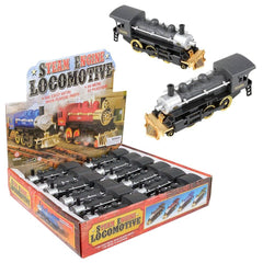 6.5" DIE-CAST PULL BACK LOCOMOTIVE LLB Car Toys