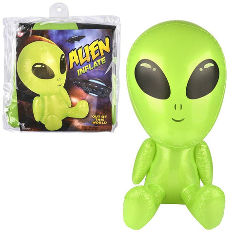48" Galactic Alien Inflate- Green LLB Inflatable Toy