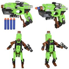 8" Robot Dart Blaster 6ct LLB kids toys
