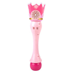 13.5" Light-Up Crown Bubble Wand - LLB Toys