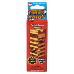 Mini Wooden Tower Game 4" - LLB Toys