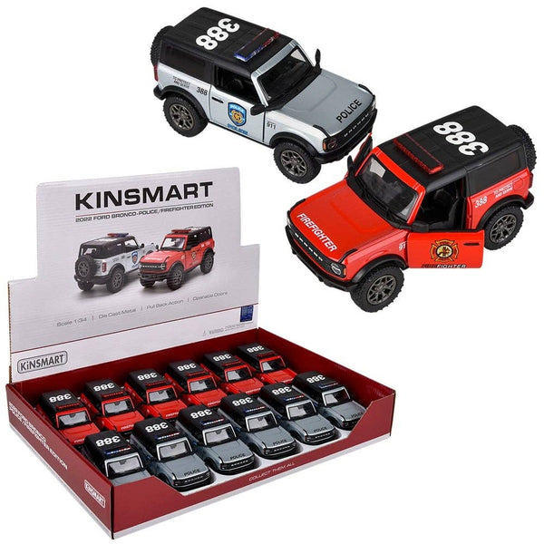 2022 Ford Bronco Police/Firefighter  - LLB Toys