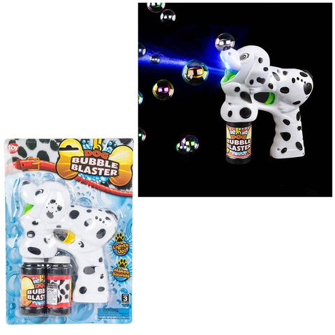 7.5" Dalmatian Bubble Blaster with Sound - LLB Toys
