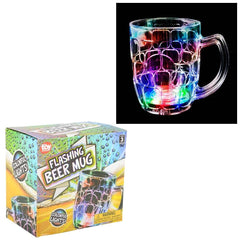 MULTI COLOR FLASH BEER MUG 16 OZ LLB kids toys