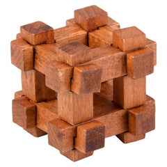 1.75" WOODEN BRAIN TEASERS LLB Wood Toy - Kids