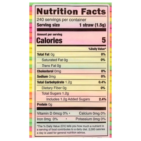 NEON LASER STRAWS  - LLB Candy