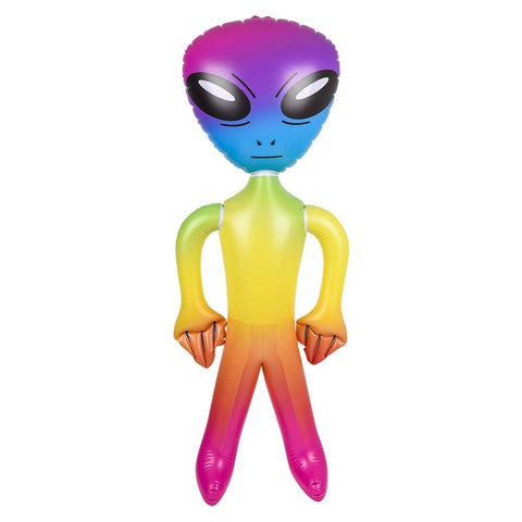 63" GIANT RAINBOW ALIEN INFLATE LLB Inflatable Toy