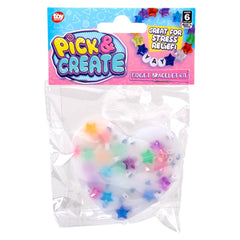 Pick N Create Heart Beaded Fidget Bracelet 24ct - LLB Toys