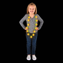 25" LIGHT-UP JACK-O-LANTERN NECKLACE LLB Light-up Toys
