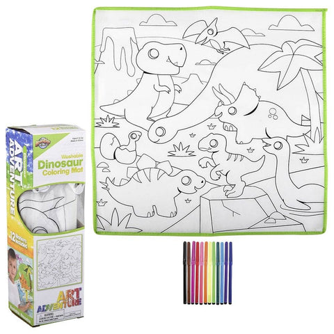 19.5" DINOSAUR WASHABLE DOODLE MAT LLB kids toys