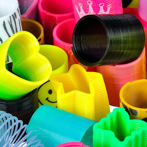 1.4" COIL SPRING ASST IN TUB 72PCS/CAN LLB kids toys