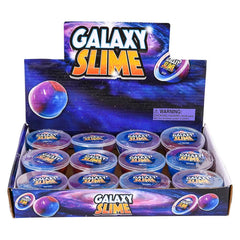 2.25" Galaxy Slime Tubs Llb Slime & Putty 12ct - LLB Toys