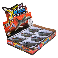 6" DIE-CAST PULL BACK F-16 FIGHTING FALCON LLB Car Toys
