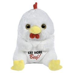 10" Belly Buddy Chicken Eat More Beef - LLB Toys