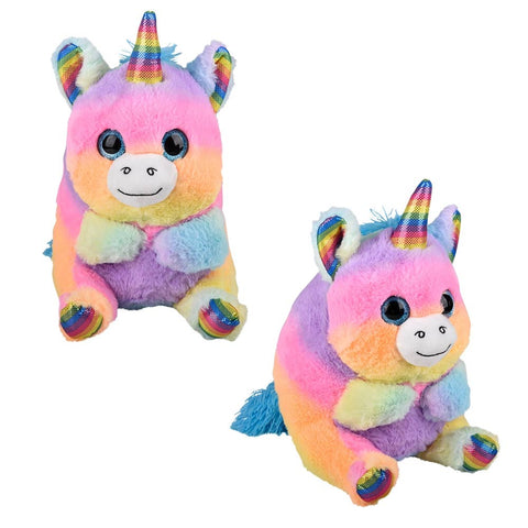 Belly Buddy Rainbow Unicorn 10in - LLB Toys