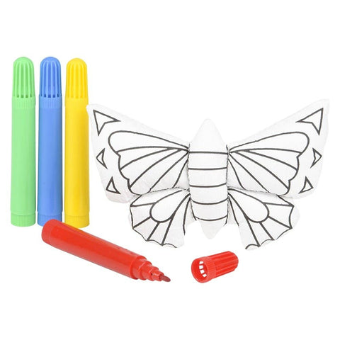 5" BUTTERFLY COLOR-A-PAL LLB Plush Toys