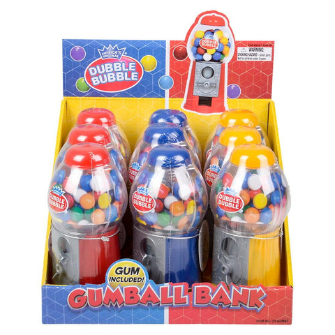 7" CLASSIC GUMBALL BANK - LLB Candy