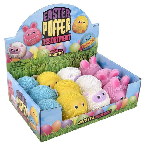 Easter Puffer Assortment 3"-3.5" - LLB Toys