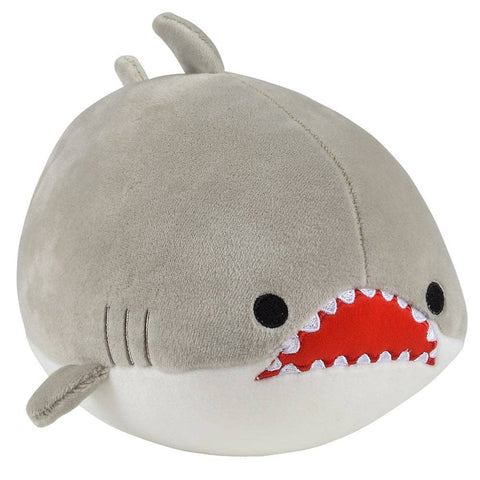 8" PUFFERS GREAT WHITE SHARK LLB Plush Toys
