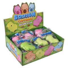 3.25" Capybara Squish Backpack Clip- LLB Toys