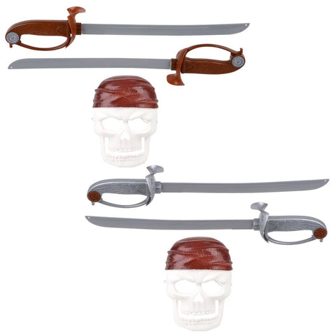 19" Jolly Roger Dual Sword Set - LLB Toys