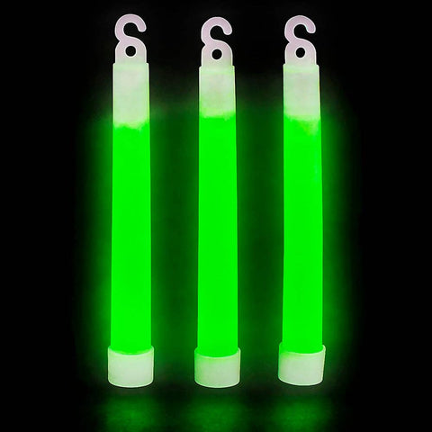 6" GREEN GLOW STICK LLB Light-up Toys