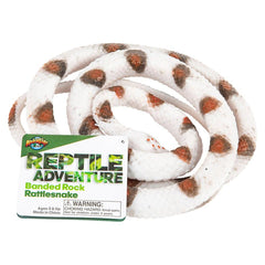 48" RUBBER BANDED ROCK RATTLESNAKE LLB kids toys