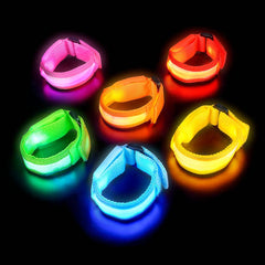 9.5" LED FABRIC BRACELET - LLB Toys
