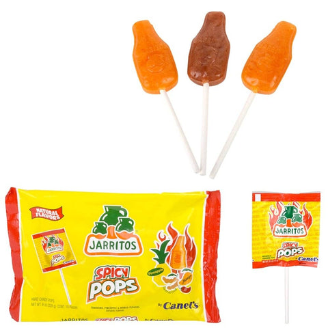 Canels Jarritos Spicy Lollipops 19ct - LLB Toys