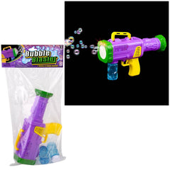10.6" Mardi Gras Space Rifle  Bubble Blaster - LLB Toys